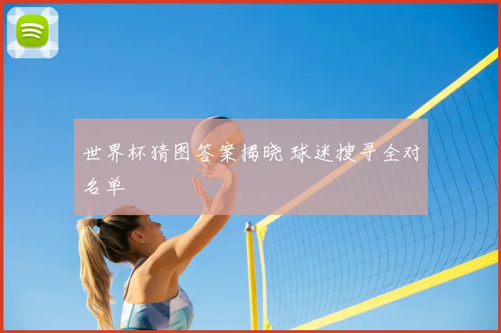 世界杯猜图答案揭晓 球迷搜寻全对名单